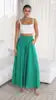 Spring Summer New Women's Wide Leg Pants Elastic Belt Wide Leg High Waist Long Skirt