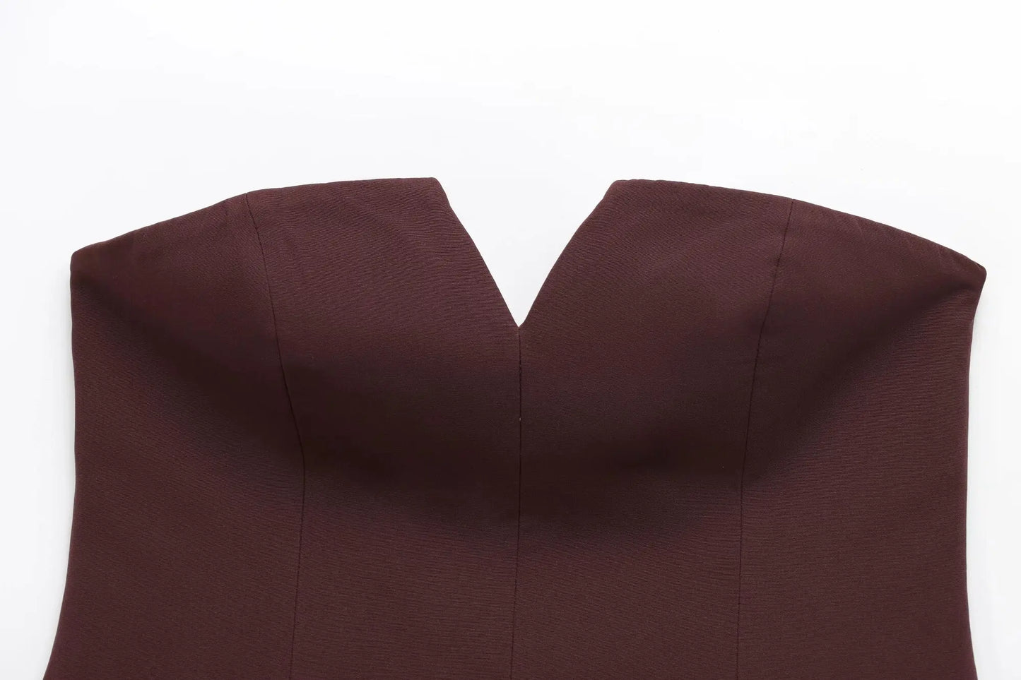 TFMLN Spring Summer Women Strapless Crop 2025 Tops Basic Sleeveless Office Lady Tops Trend Street Classic Solid Tube Tops