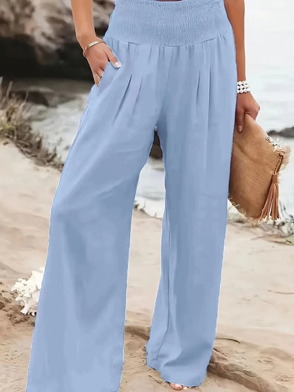 New Spring Women's Casual Pants, Casual Style, Comfortable Mid Waist Long Pants for Women