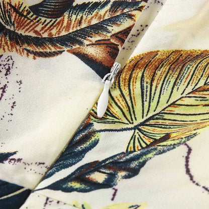 Women's V-neck Waist-fitted Skort Irregular Bottom 9736