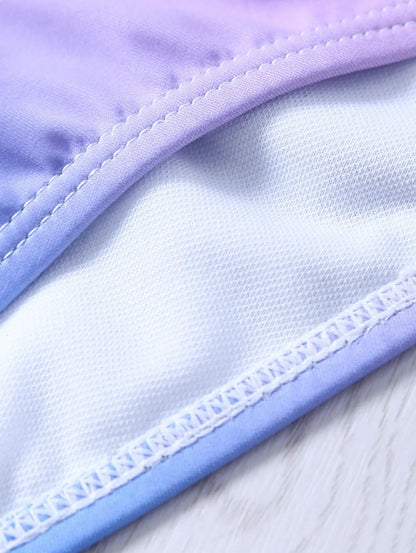 New Arrival Gradient Shell Bikini Swimsuit 4 Styles Mermaid Swimwear Special Offer Women's Fashionable Beachwear from China