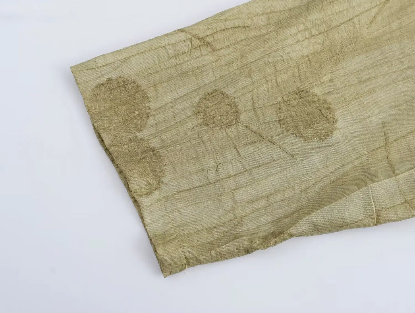 Women Print Long Pants Sets For Women Lapel Half Sleeve Single Breasted Shirts + High Waist Lace-Up Wide Leg Pants