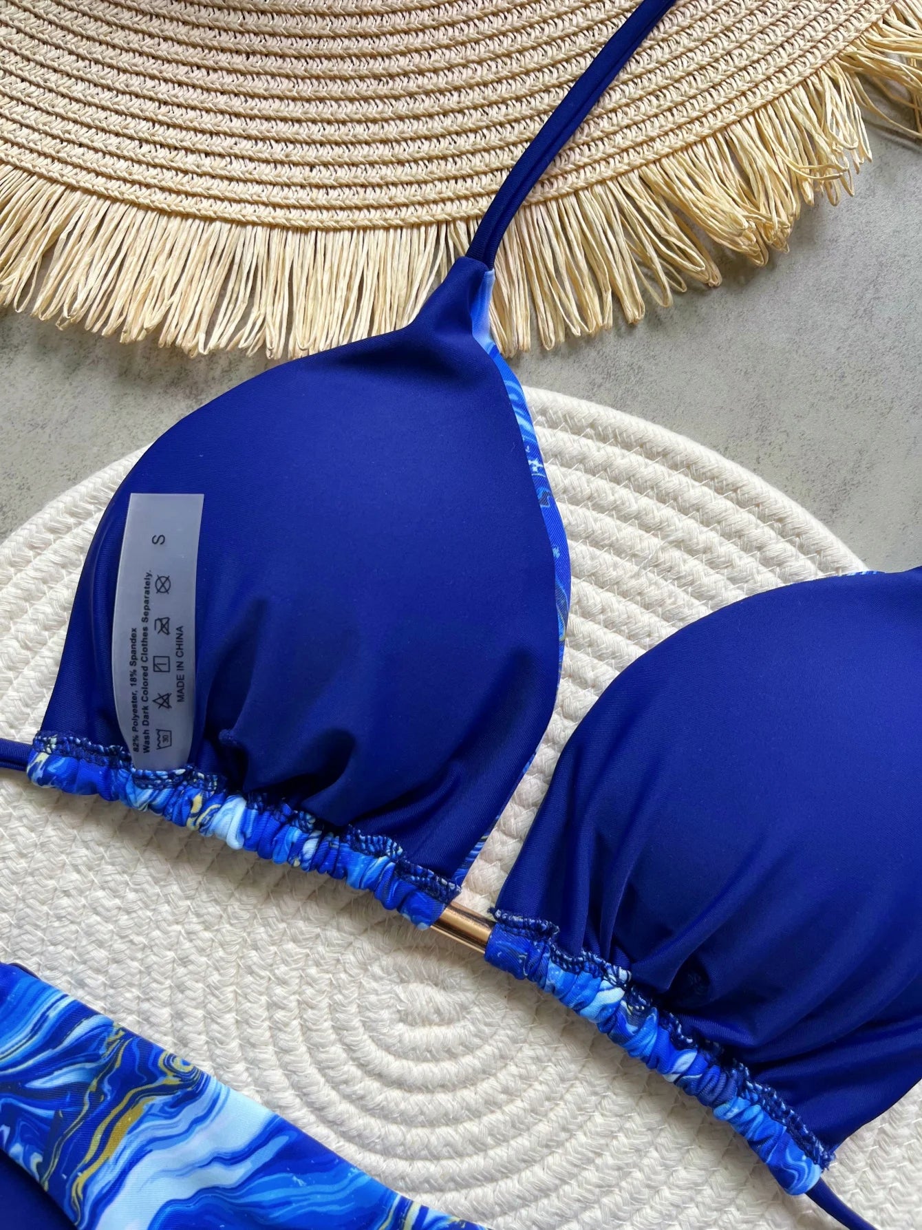 RUOTONSEPT Print Halter Mini Thong High Cut Bikini Female Swimsuit Women Swimwear Two-pieces Bikini set Bather Bathing Suit Swim