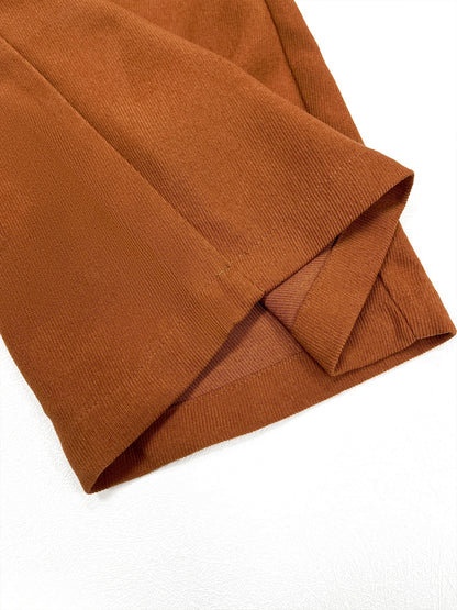 Women's Plain Pocket Button Front Wide Leg Pants, Casual High Waist Trousers for Daily Wear, Ladies Bottoms for All Seasons