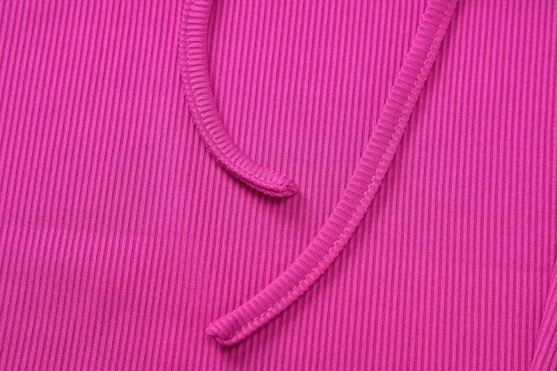 Dulzura Women 2024 Spring Autumn Fashion Long Sleeve Knitted Streetwear Bodycon Short Mini Dress Wholesale Items For Business