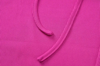 Dulzura Women 2024 Spring Autumn Fashion Long Sleeve Knitted Streetwear Bodycon Short Mini Dress Wholesale Items For Business