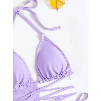 S - XL With Tassel Skirt Long Sleeve Bikini Women Swimwear Female Swimsuit Four-pieces Bikini set Bather Bathing Suit Swim V7060