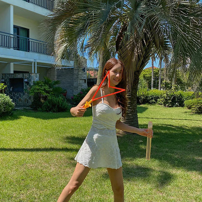 Sexy New One-Piece Swimsuit Women's Strapl Gathered Ba Batherie Thermal Belly Covering Slimming Casual Swimwear