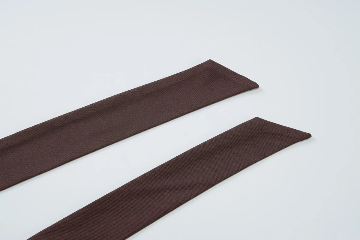 Dulzura Summer Fashion Sexy Halter Sleeveless Lace Up Backless Bodycon Mini Dress Women'S Solid Elegant Party Club Street Outfit