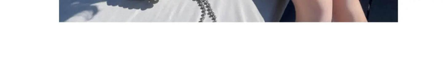 Ele Lace One-Piece Swimsuit Women's High Waist Brief Svel Slimming Thermal Bathing Suit Casual  Color Swimwear