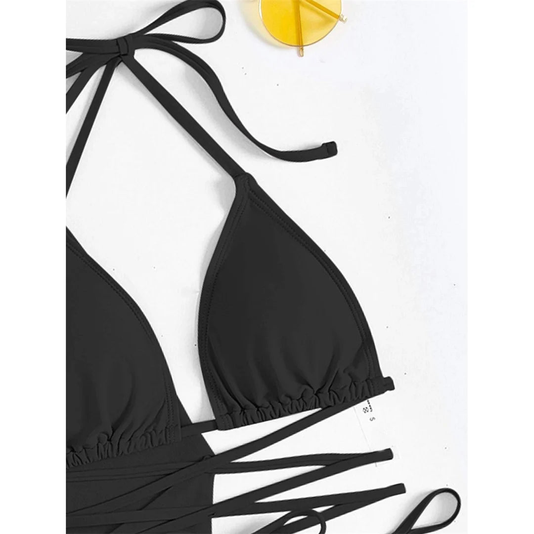 S - XL With Tassel Skirt Long Sleeve Bikini Women Swimwear Female Swimsuit Four-pieces Bikini set Bather Bathing Suit Swim V7060