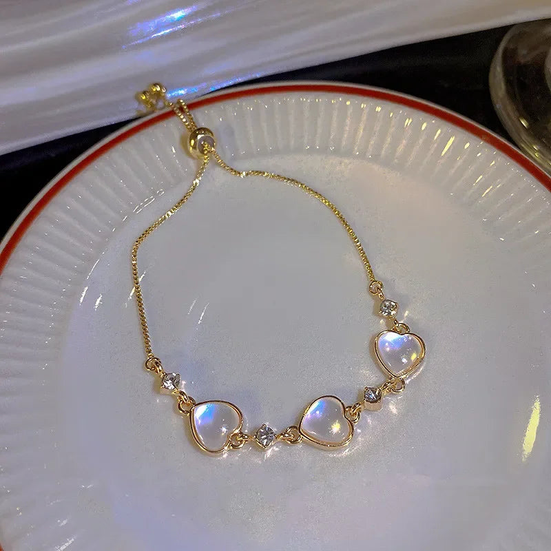 Bohemian Minimalist Metal Chain Women's Set of 6 Multi-layer Chain Simple Fashionable Bracelets Wedding Jewelry Birthday Gifts