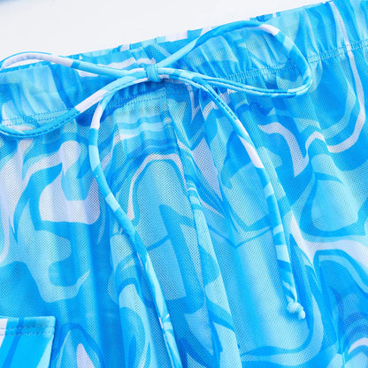 Sexy Bikini 2025 Women 3 Pieces Swimwear Female High Waist Swimsuit Orange Bathers Swimming Bathing Swim Suit Summer Beachwear