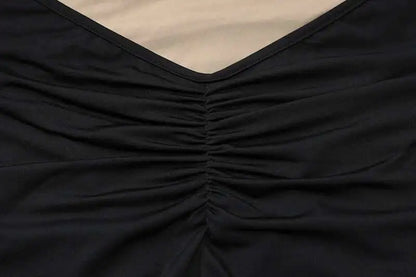 Mozision Lace Halter Backless Sexy Maxi Dress For Women Black Off-shoulder Strapless Sleeveless Bodycon Club Party Long Dress