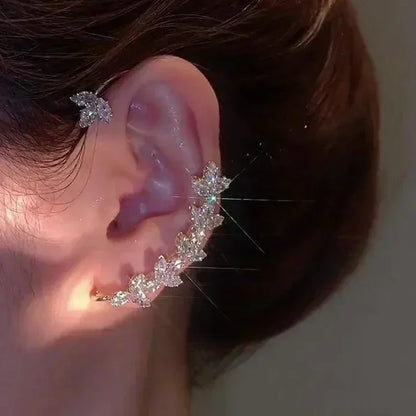 French High-end Brown Crystal Earrings For Women Fashion Luxurious Personalized Daily Accessories Prom jewelry Anniversary Gifts