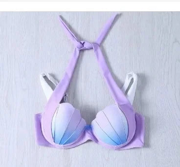 New Arrival Gradient Shell Bikini Swimsuit 4 Styles Mermaid Swimwear Special Offer Women's Fashionable Beachwear from China