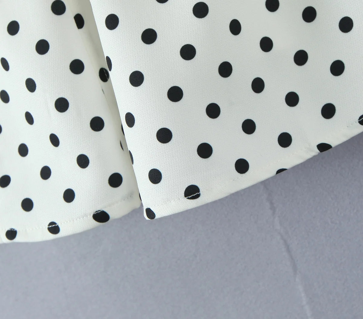 YENKYE French Style Retro Polka Dot Deep V Halter Dress Women Sexy Backless A-line Slim Sweet Elegant Mini Dresses Summer Robe