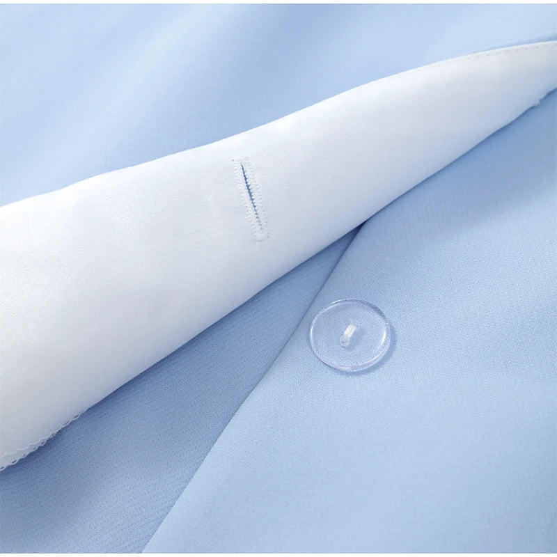 Elegant Lapel Short Sleeve High Waist One Button Dresses Fashion Bodycon Mini A-line Dress Summer New Lady Street Party Vestidos