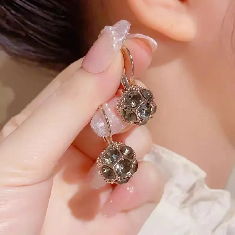 New Exaggeration Ocean Shell Texture Stud Earrings for Women Trendy Accessories Personalization Jewelry Earrings Daily Wear