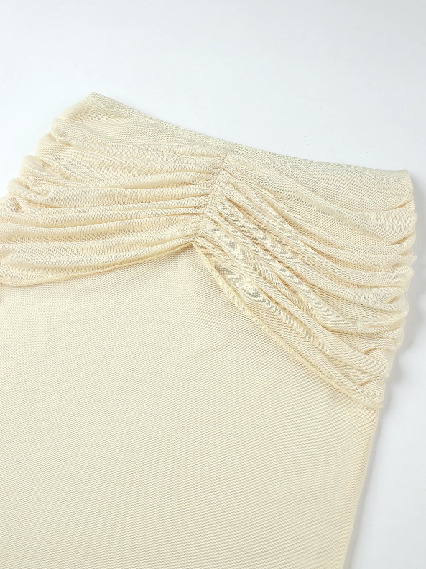 2025 Summer 3 Piece Bikini Sets Strapless Bikini Top With Half Long Skirt Cover ups Beach Wear Female Biquini Bathing Suit K210