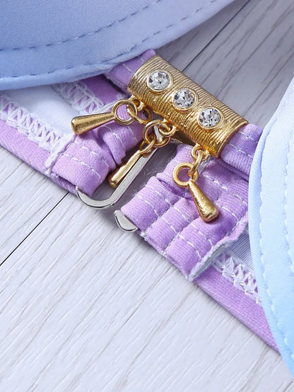 New Arrival Gradient Shell Bikini Swimsuit 4 Styles Mermaid Swimwear Special Offer Women's Fashionable Beachwear from China