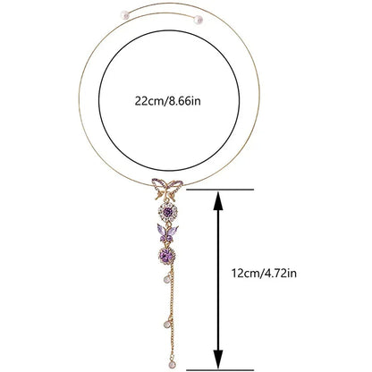 New Simple Hollow Love Heart Pendant Necklace for Women Fashion Creative Geometric Clavicle Chain Necklaces Party Jewelry Gift