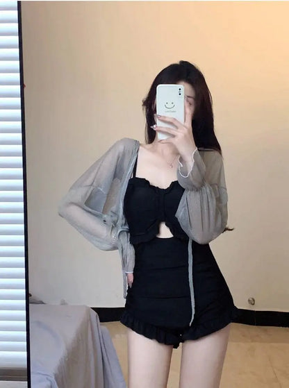 Fashion Women Sexy Beach Bikini One Piece Swimming Suit Holiday Beachwear Swimwear Summer Backless Bikini Bathing Suit