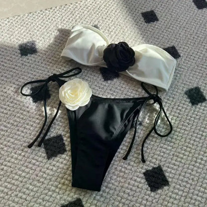 New Sexy Bikinis Swimsuits Women Swimwear Push Up Female Beach Swimming Wear Bathing Suits Brazilian Bikini Set Pool Bather 2024