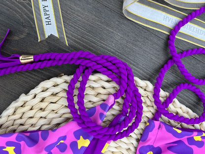 RUOTONGSEPT Sexy Leopard Print Bikini Set Swimsuit Women's Swimwear For Female Biquini Two Piece Beachwear 2023 New Bathing Suit