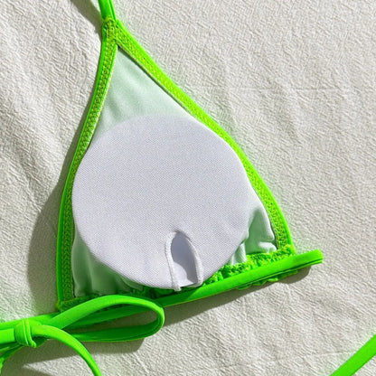 2025 Sexy Bikinis Female Swimsuits Women's Three-Piece Swimwear Beach Swim Wear Bathing Suits Brazilian Bikini Set Pool Bather