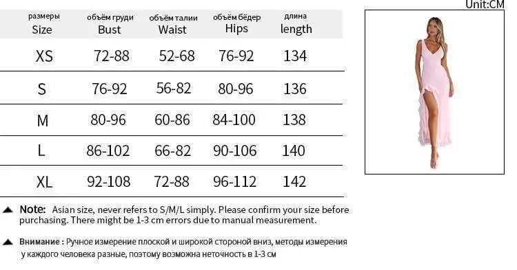 Avrilyaan Ruffle High Split Sexy Dress Women 2024 Robes Elegant Evening Summer Dress Backless Party Long Midi Dress Vestidos