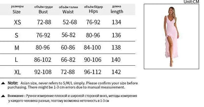 Avrilyaan Ruffle High Split Sexy Dress Women 2024 Robes Elegant Evening Summer Dress Backless Party Long Midi Dress Vestidos