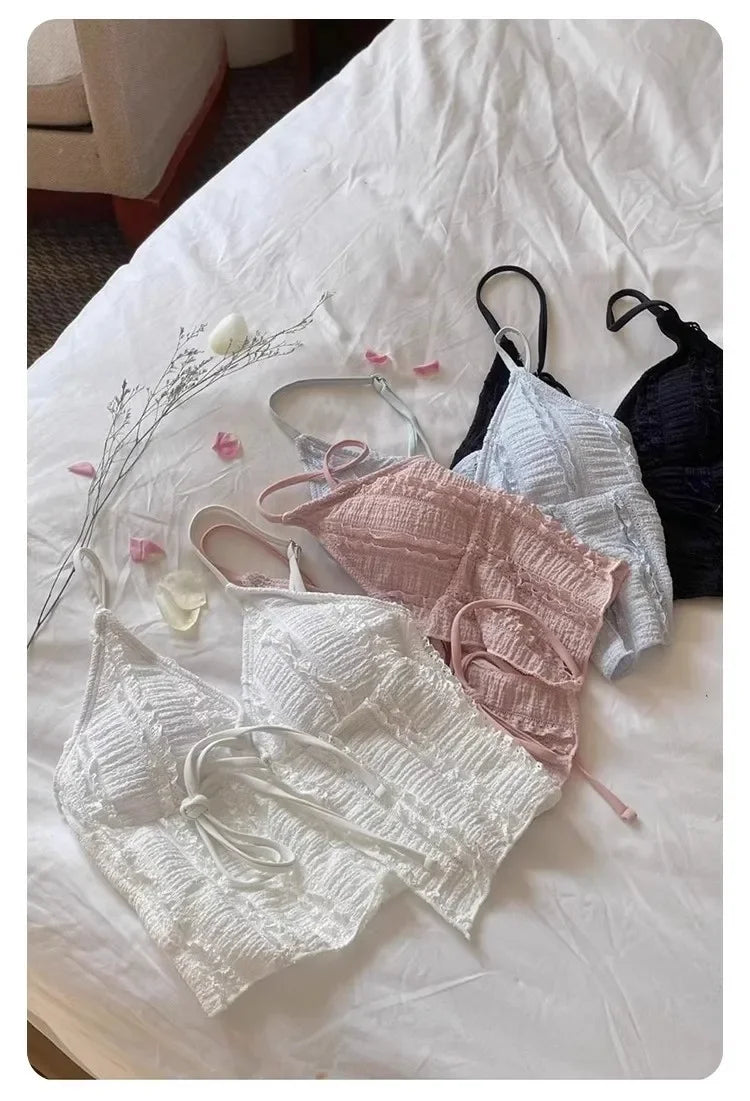 Sexy Three-Piece Bikini Swimsuit Women's Vacation Thermal Spring Separate Slimming Korean Ins High-End Feel Cross-Border