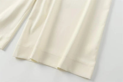 TFMLN Fashion Women's Trouser Suits Sleeveless V-Neck Top With Belt Straight Pants Sets 2025 Spring Summer Commuter 2 Piece Set