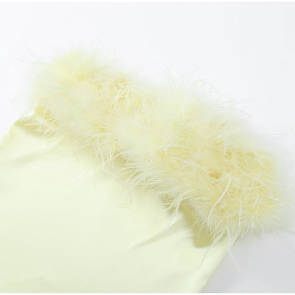 Women Elegant Printed Long Dress Chic Back Lace Up Slim Fish Tail Pendulum Sling Robes 2025 New Lady Party Club Evening Gowms