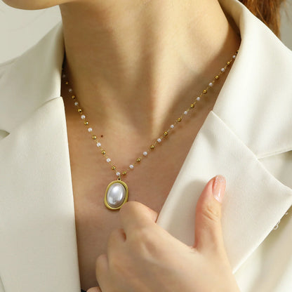 LUXUKISSKIDS Fashion Cubic Love Heart Minimalist Jewelry Set Necklace Earrings Bracelets Stainless Steel Women/Girls Accesories