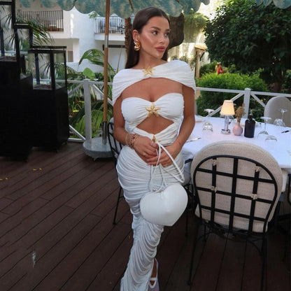 Star Bikinis With Cover Up Luxury Woman Swimsuit Sexy Swimwear Shiny Swim Suit Brazilian Biquini Bodysuit Bathingsuit Beachwear