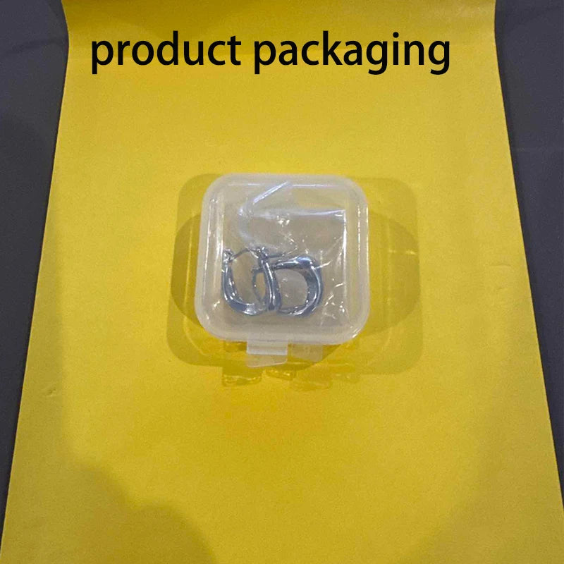 925 Sterling Silver Earrings for Women Ear Hoop Versatile Sweet Girl Fashion Jewery New Year Gifts Accessories