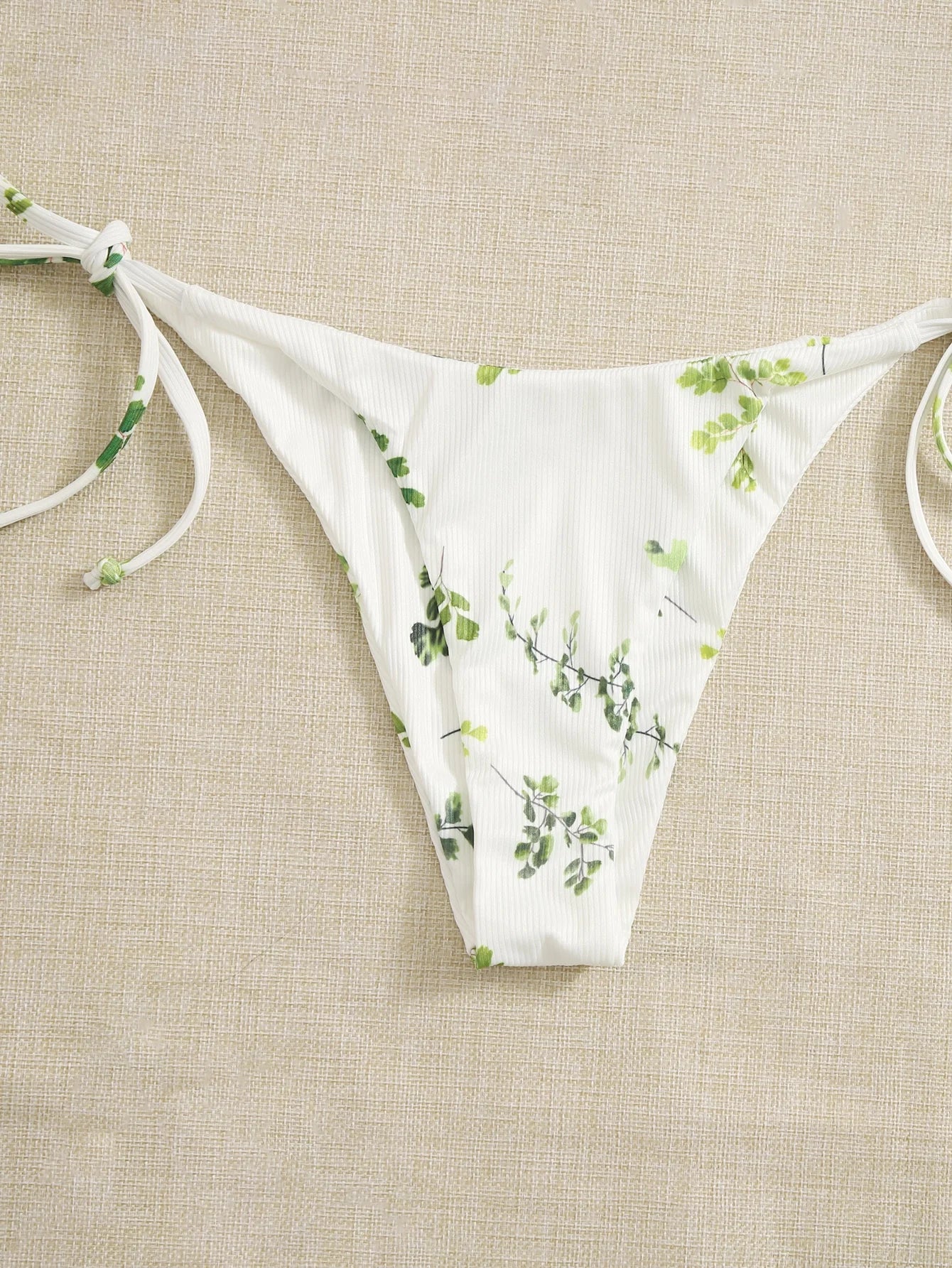 Neck Women's Two-Piece Bikini, Suspender Bra, V Bottom, Women's Swimwear and Apparel