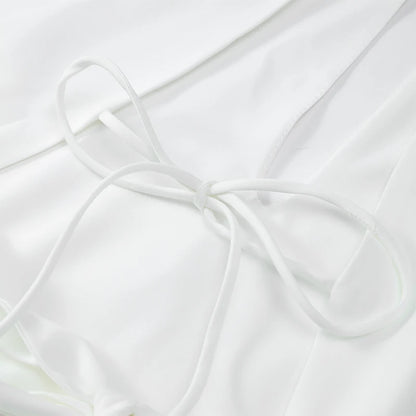 2025 Sexy Party Off Shoulder Dresses Women's Elegant Sleeveless Hollow Out Beach Dress Backless High Street Lady Summer Vestidos