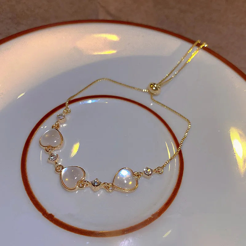 Bohemian Minimalist Metal Chain Women's Set of 6 Multi-layer Chain Simple Fashionable Bracelets Wedding Jewelry Birthday Gifts