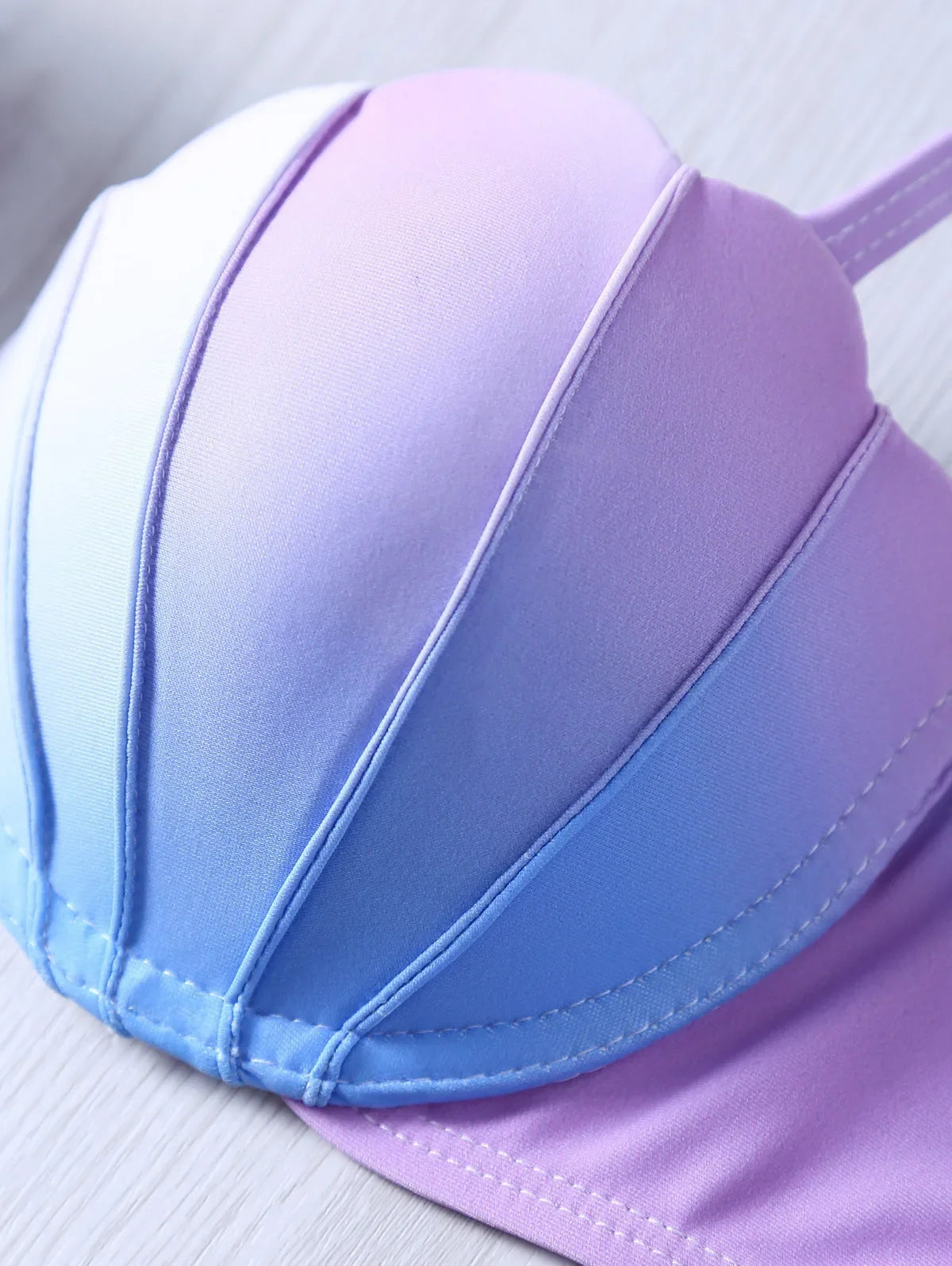 New Arrival Gradient Shell Bikini Swimsuit 4 Styles Mermaid Swimwear Special Offer Women's Fashionable Beachwear from China